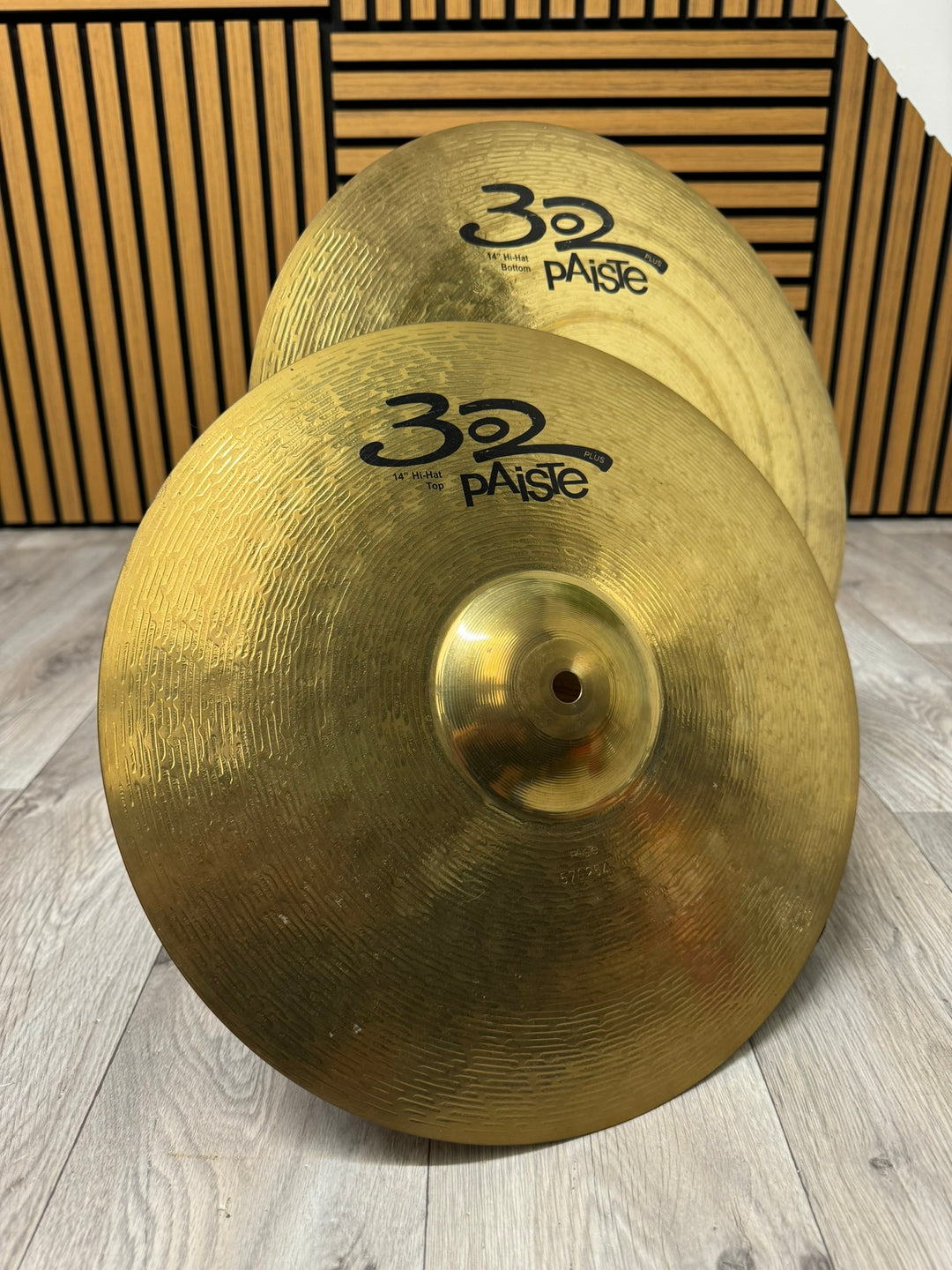 Paiste 302 Plus Hi Hats 14"/35cm Cymbals (Pair) #WL125