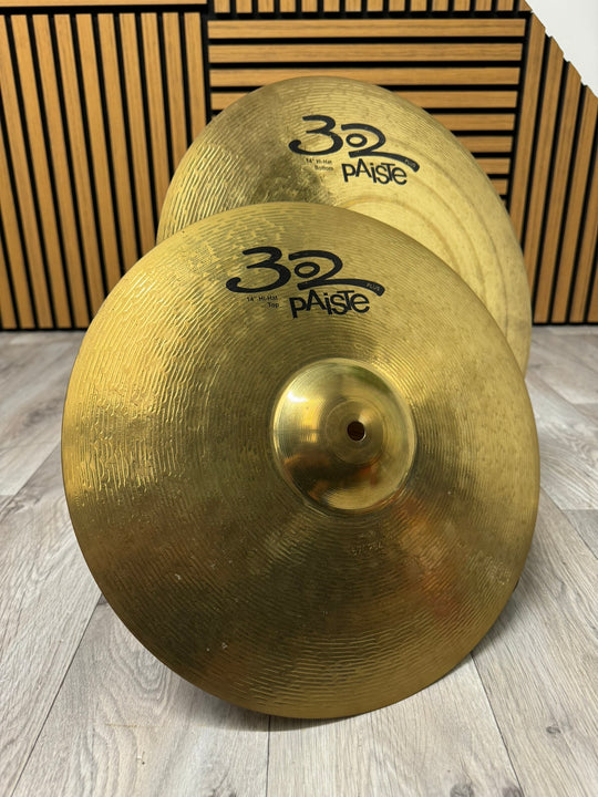 Paiste 302 Plus Hi Hats 14"/35cm Cymbals (Pair) #WL125