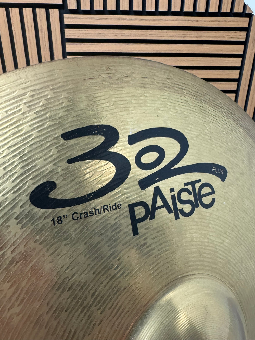 Paiste 302 Plus Crash/Ride 18”/45cm Cymbal / Accessory #WL127