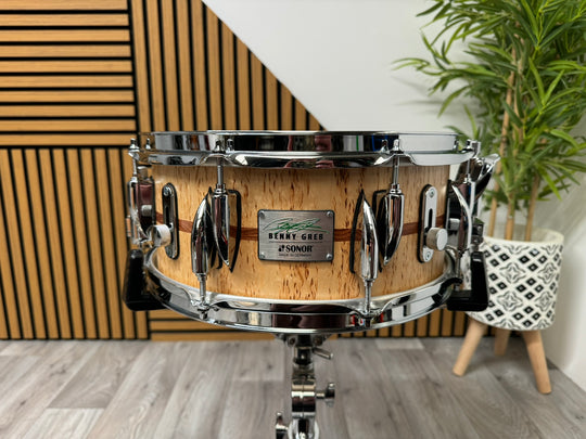 SONOR Benny Greb Beech Snare Drum 13”x5.75” Beech Shell / 10-Lug #WE1
