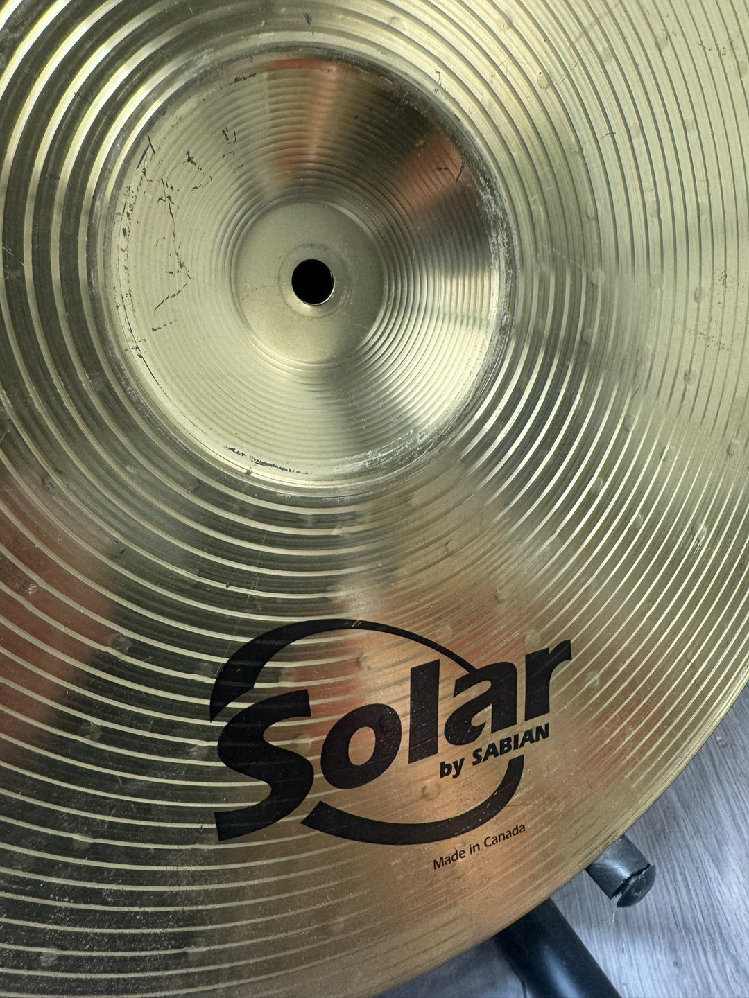 Solar Sabian Crash 16”/40cm Cymbal / Accessory #WL131