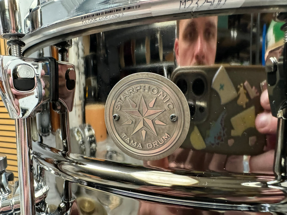 TAMA Starphonic Snare Drum 13”x7” Steel Shell / 10-Lug #WE4