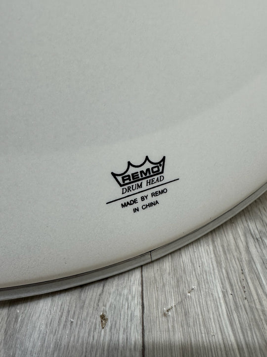 Mapex by Remo Bass 18" Drum Heads (Pair) / White & Clear #WJ8
