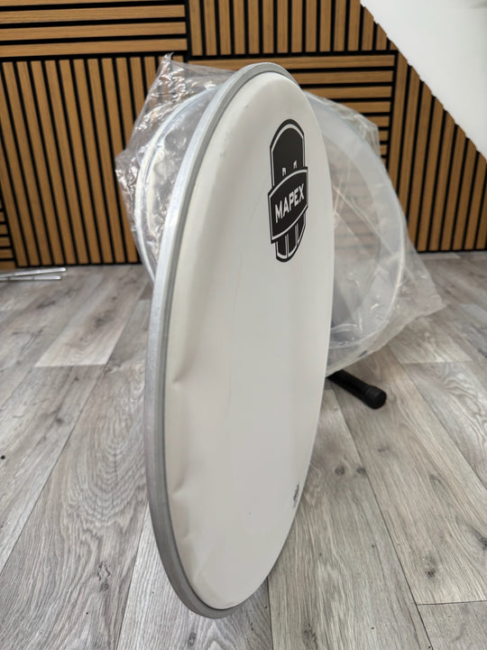 Mapex by Remo Bass 18" Drum Heads (Pair) / White & Clear #WJ8