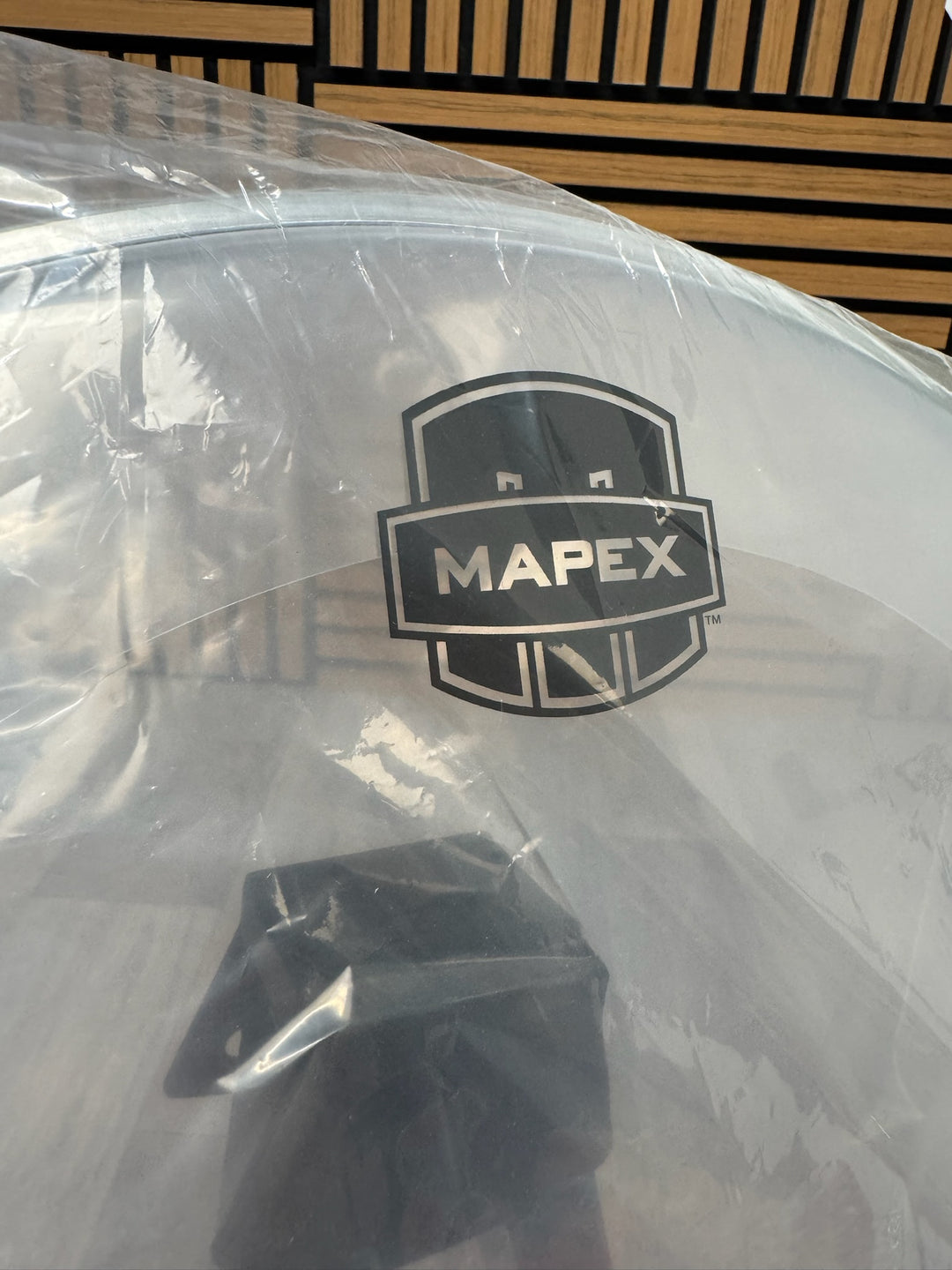 Mapex by Remo Bass 18" Drum Heads (Pair) / White & Clear #WJ8