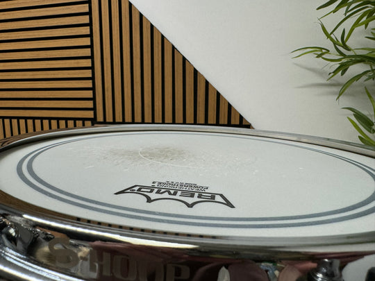 Ahead Black Chrome over Brass Snare Drum 13”x6” Brass Shell / 10-Lug #WE5