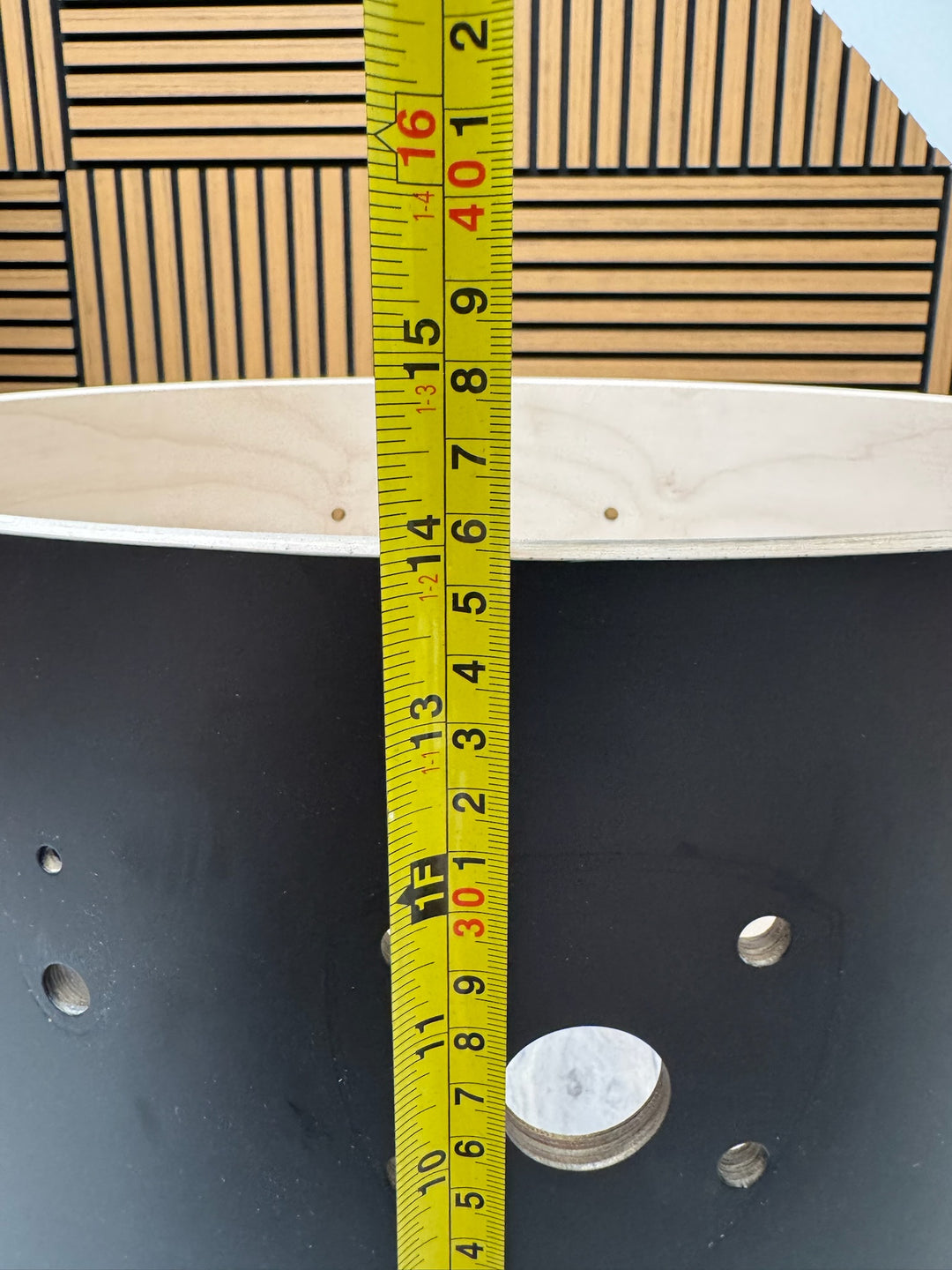 Mapex Mars Maple Bass Drum Shell 18”x14” Bare Wood Project #WJ9