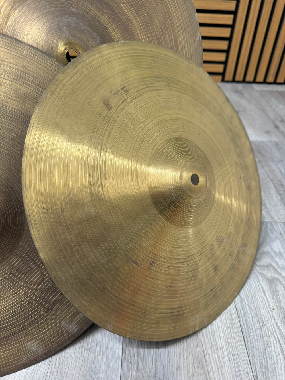 Beginner Cymbal Set x3 / Crash/Ride & Hi-Hats #WL137
