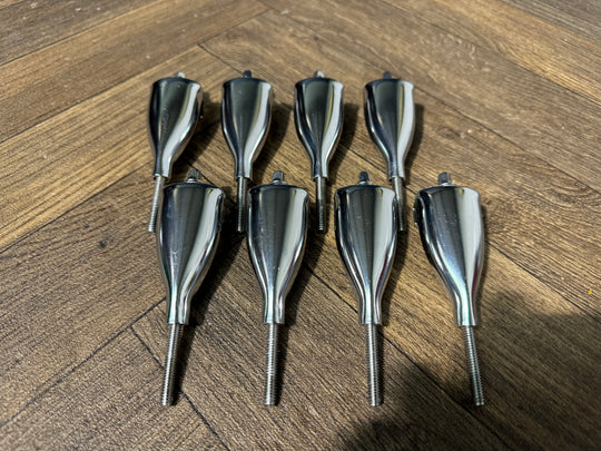 Mapex Bass Drum Tension Rods & Claws Hardware x8 #NJ12