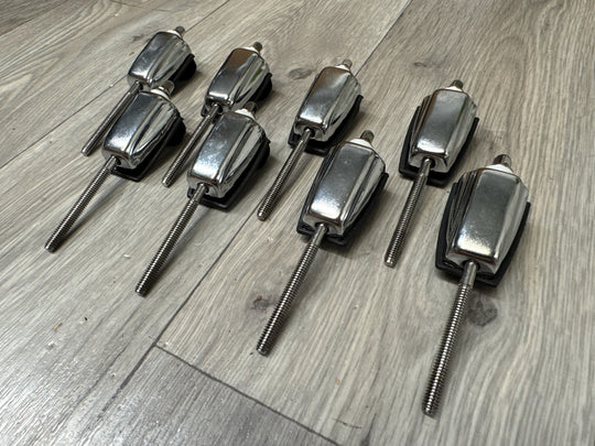 Mapex Mars Bass Drum Tension Rods & Claws Hardware x8 #WJ11