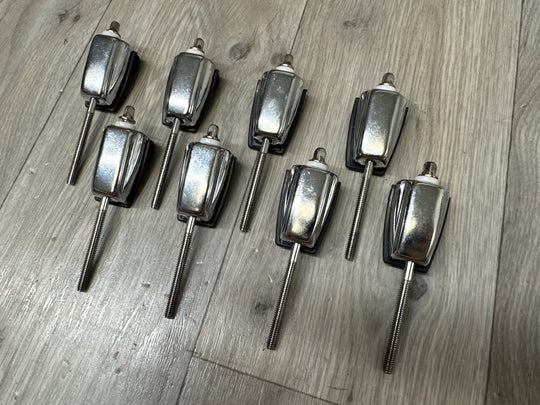 Mapex Mars Bass Drum Tension Rods & Claws Hardware x8 #WJ11