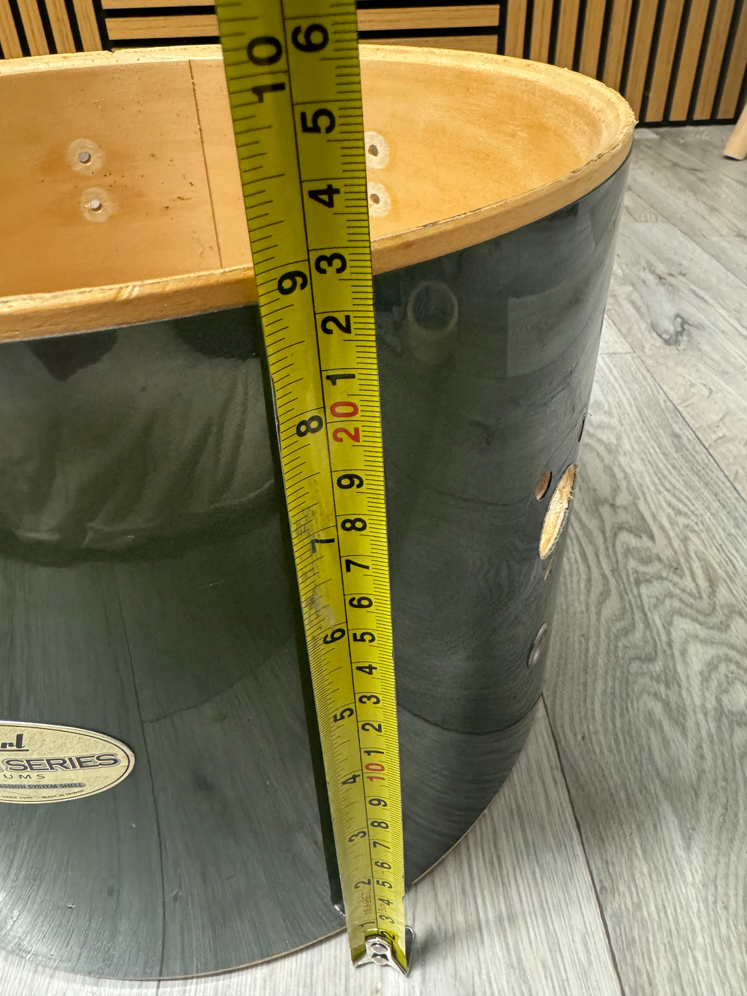 Pearl Forum 12”x9” Rack Tom Drum Bare Wood Project / Upcycle #ON41