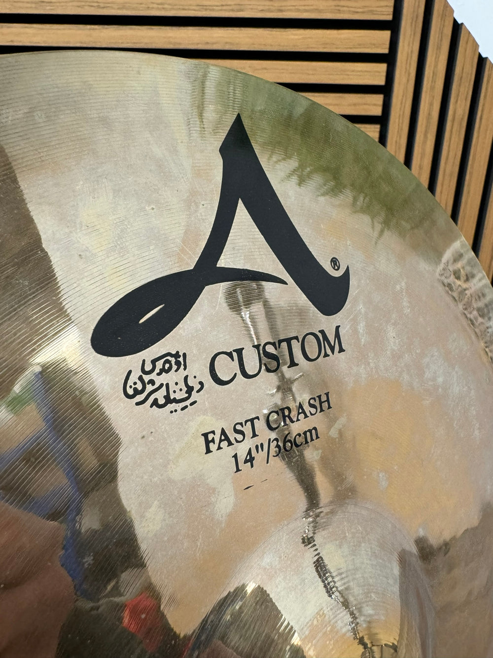 Zildjian A Custom Fast Crash 14”/35cm Cymbal / Accessory #WE8
