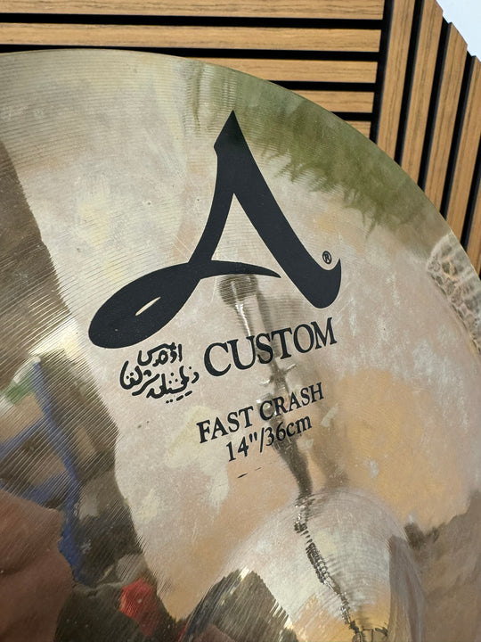 Zildjian A Custom Fast Crash 14”/35cm Cymbal / Accessory #WE8