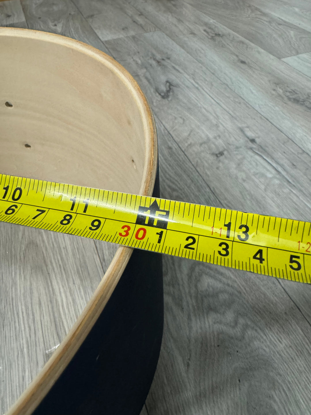 TAMA Superstar Hyperdrive Tom Drum Shell 12”x7” Bare Wood Project #JS54