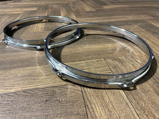 Premier Artist Tom Drum 10” 6-Lug Hoops Rims Hardware Tension #MI56