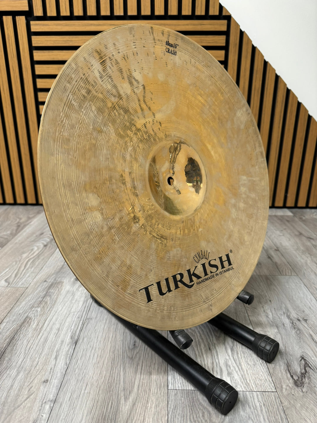 Turkish Studio Crash 16”/40cm Cymbal / Accessory #WE9