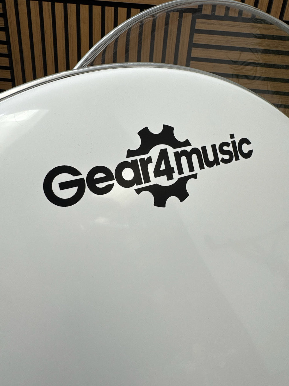 G4M Bass 22" Drum Heads (Pair) / White & Clear #WJ14