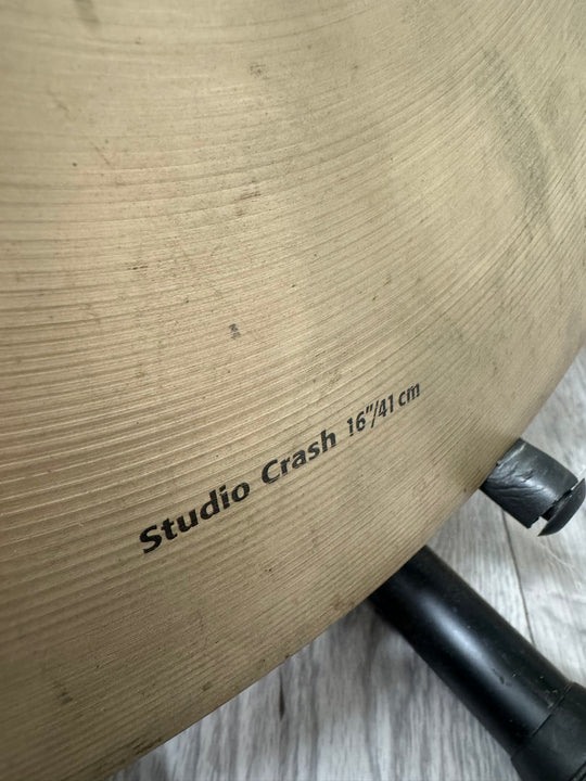Sabian HHX Studio Crash 16”/40cm Cymbal / Accessory #WE10