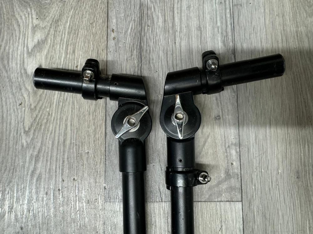 Black Tom Drum Arms 22mm / Chrome Hardware (Pair) #WL146