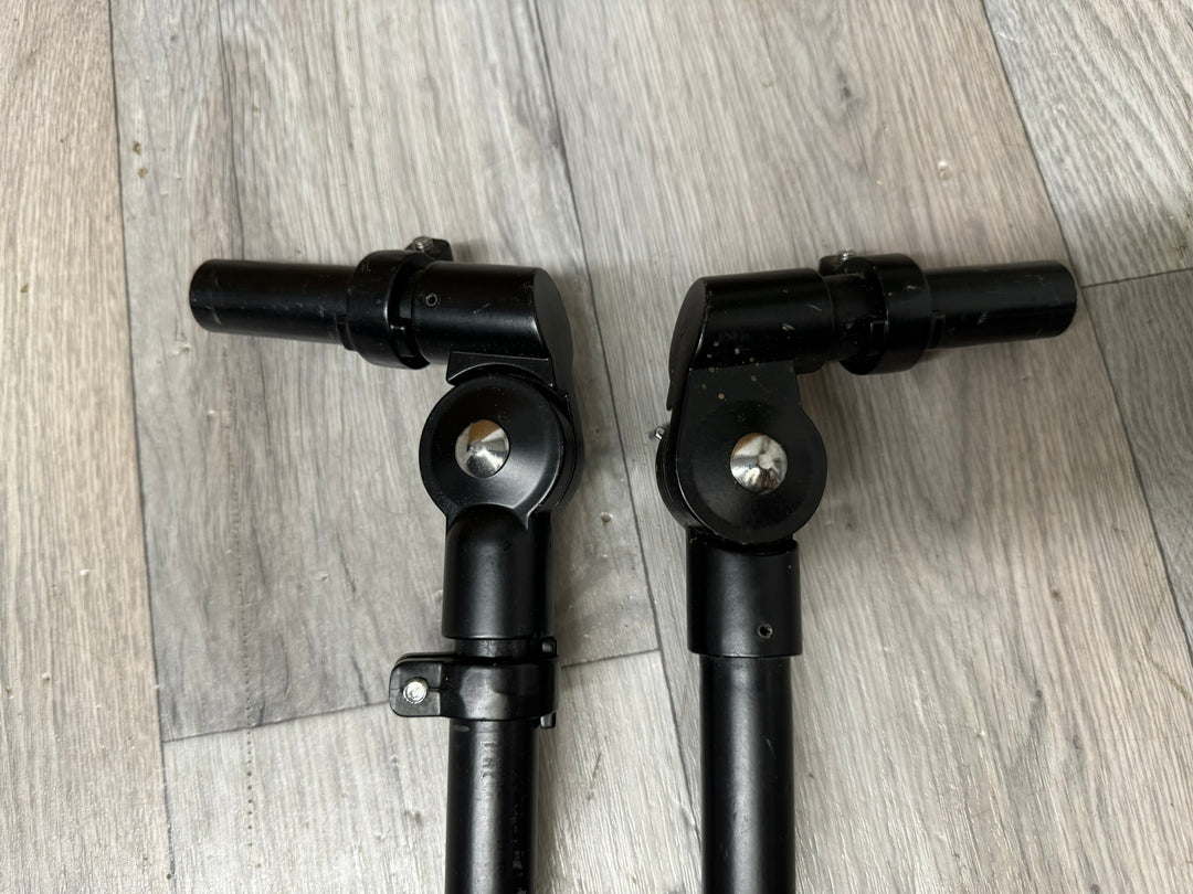 Black Tom Drum Arms 22mm / Chrome Hardware (Pair) #WL146