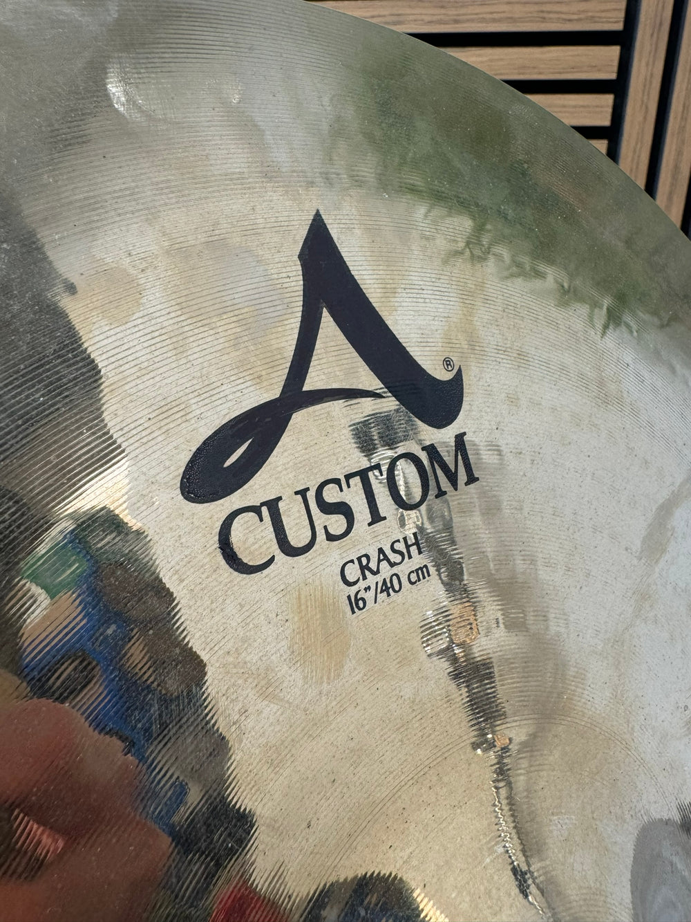 Zildjian A Custom Crash 16”/40cm Cymbal / Accessory #WE12