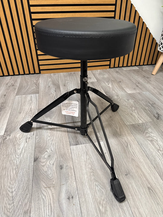 Drum Stool Throne Black / Height Adjustable / Drum Hardware #WJ17