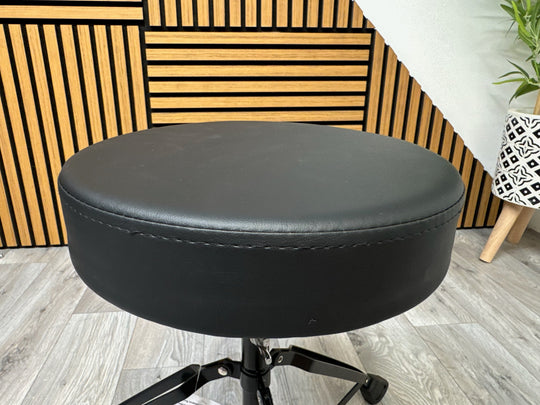 Drum Stool Throne Black / Height Adjustable / Drum Hardware #WJ17