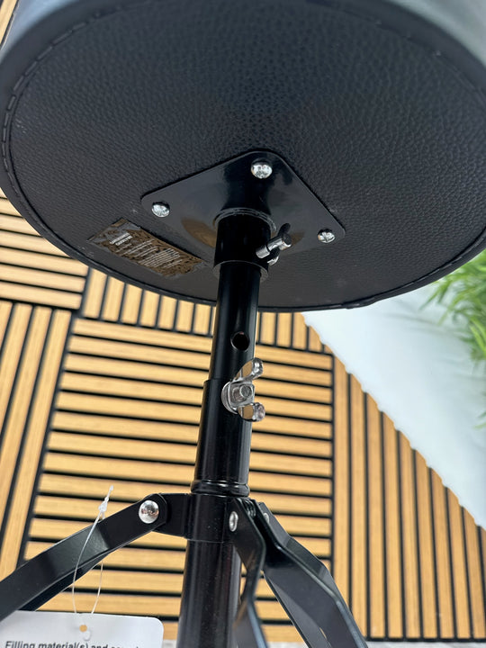 Drum Stool Throne Black / Height Adjustable / Drum Hardware #WJ17