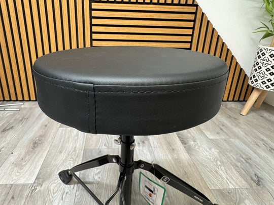 Drum Stool Throne Black / Height Adjustable / Drum Hardware #WJ17