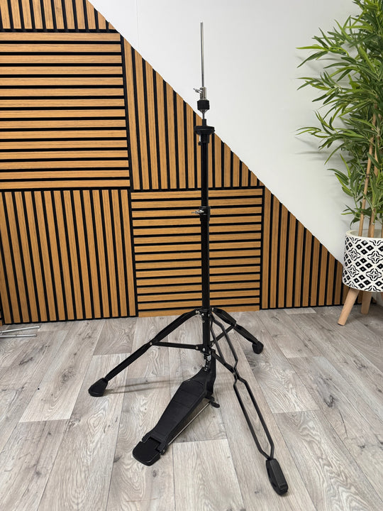 Hi Hat Cymbal Stand Double Braced / Black Hardware #WJ18