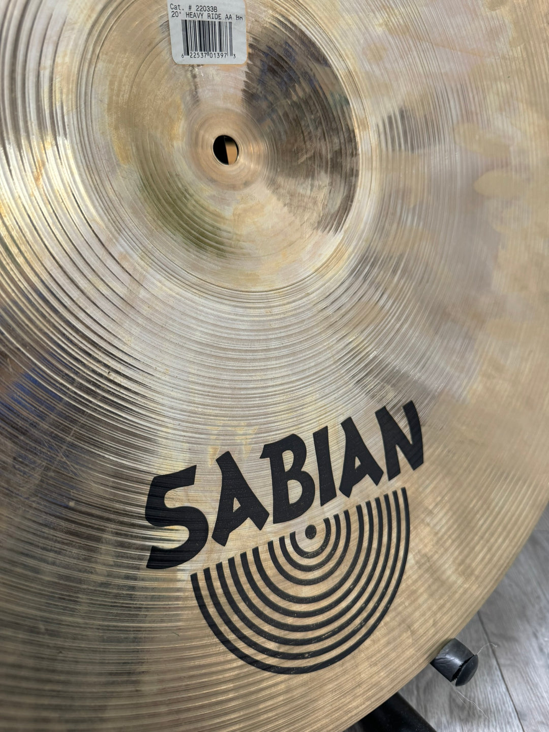 Sabian AA Heavy Ride 20”/51cm Ride Cymbal #WE20