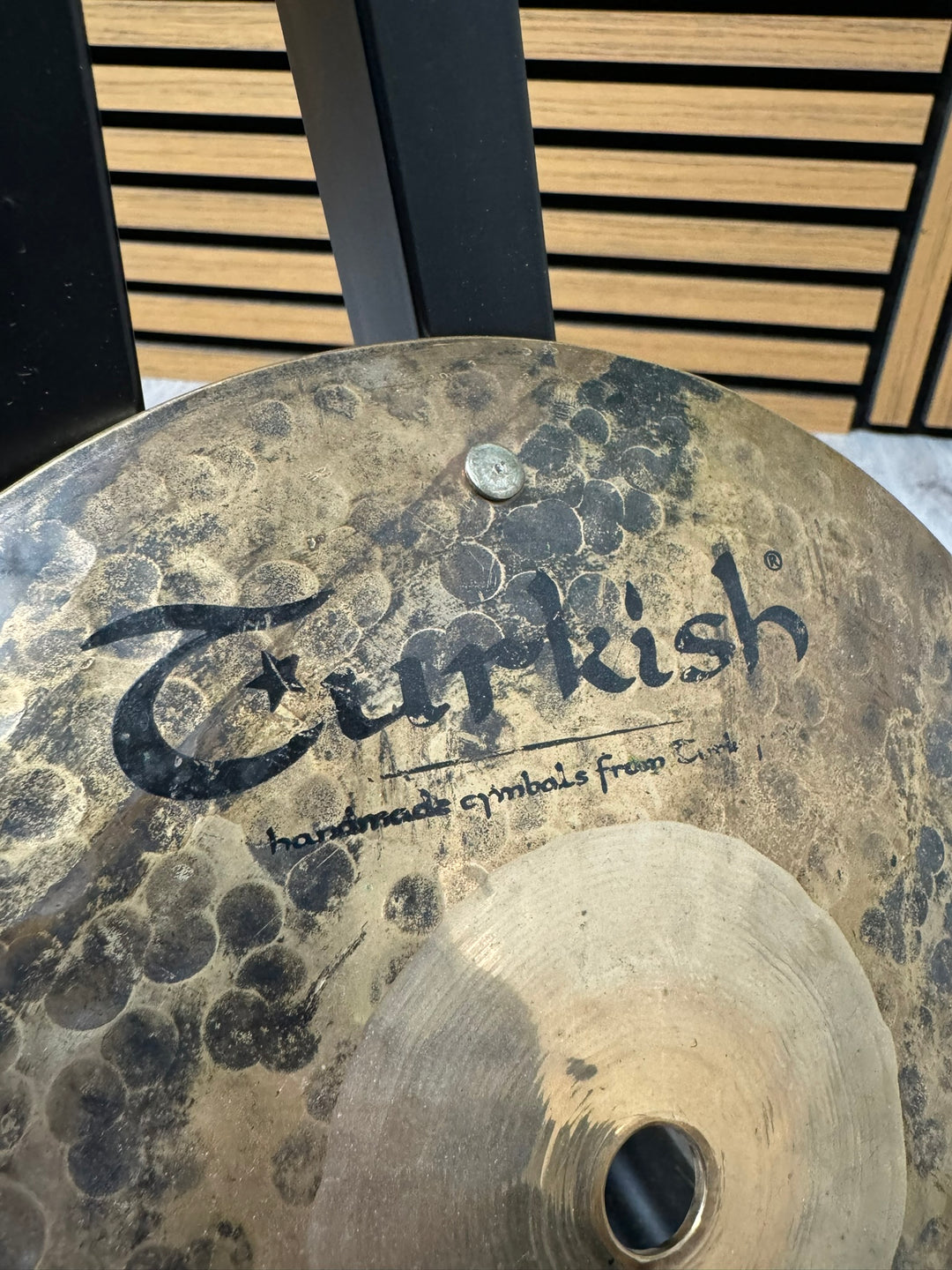 Turkish Xanthos Bell Sizzle 8”/20cm Cymbal EFX / Drum Accessory #WE21