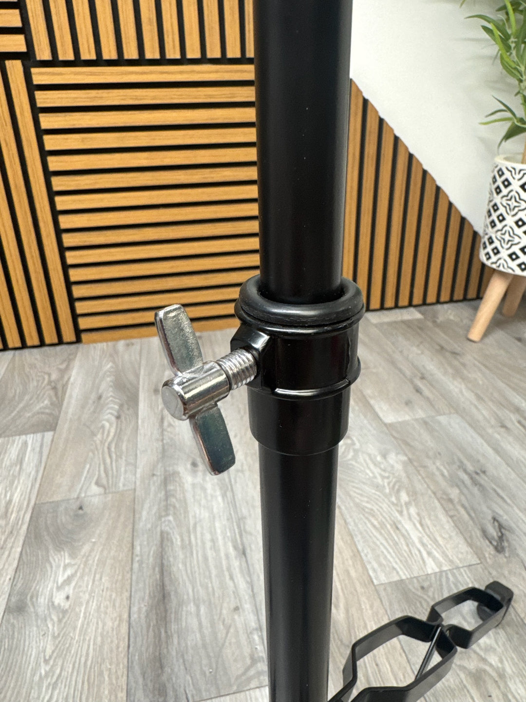 Straight Drum Cymbal Stand / Black Double Braced Hardware #WJ23