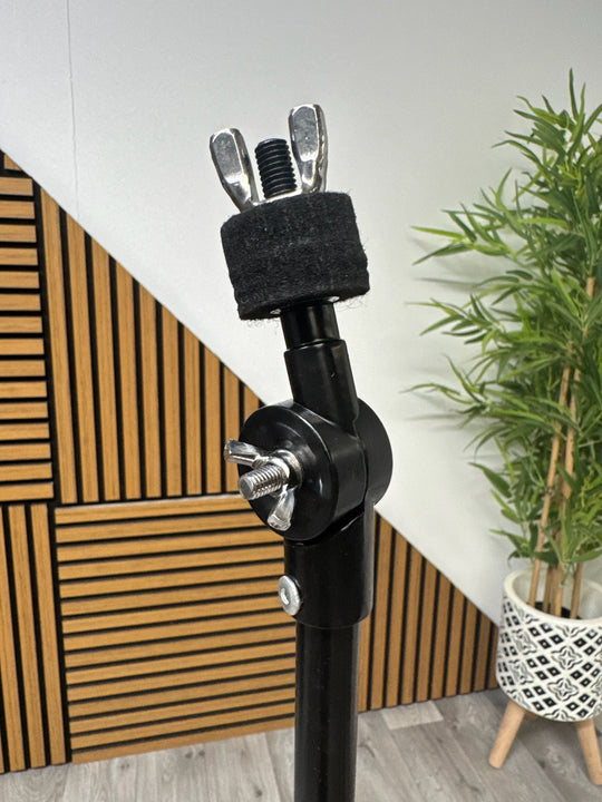 Straight Drum Cymbal Stand / Black Double Braced Hardware #WJ23