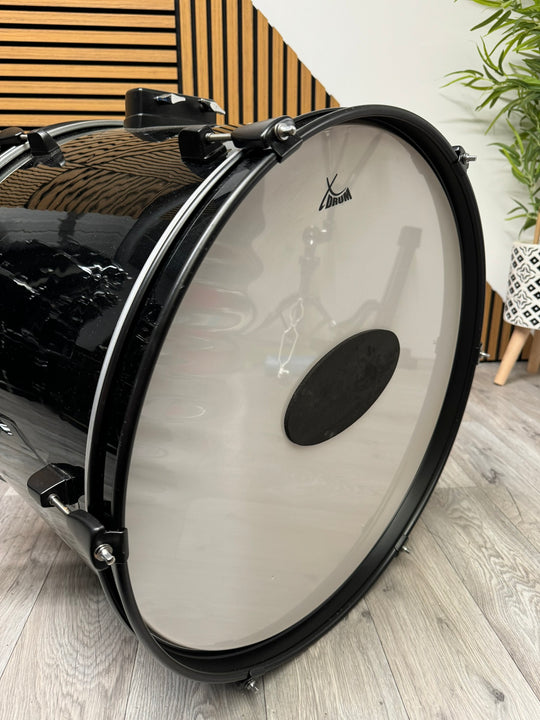 XDrum 22"x14" Bass Drum / Kick Drum / Black #WL156