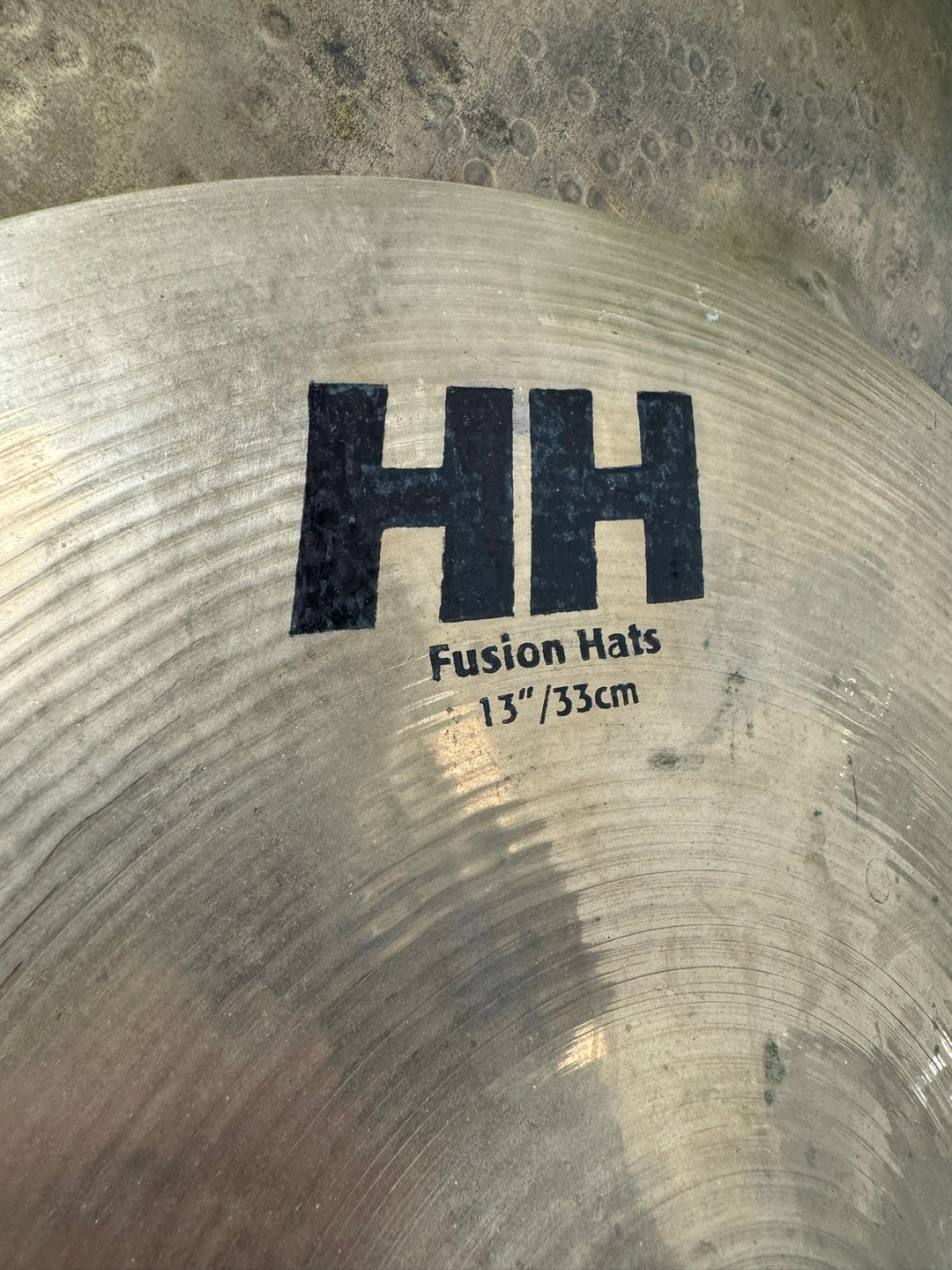 Sabian HH Hand Hammered Fusion Hi Hats 13"/33cm Cymbals (Pair) #WE25
