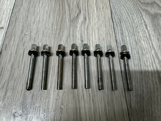 Gretsch Drum Tension Rods 52mm Screws Tom Hardware x8 #OO8