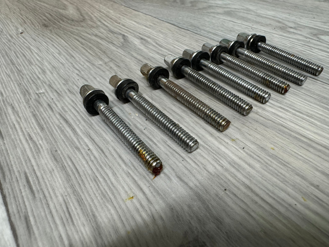 Gretsch Drum Tension Rods 52mm Screws Tom Hardware x8 #OO8