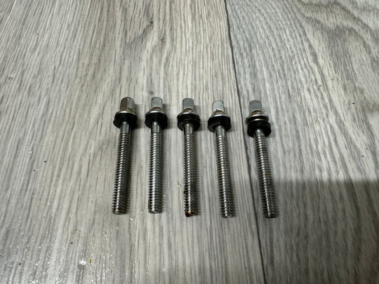 Gretsch Drum Tension Rods 52mm Screws Tom Hardware x5 #OO8