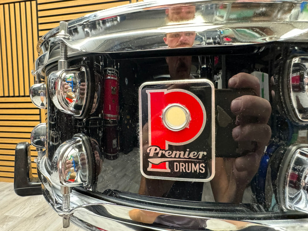 Premier Revolution Snare Drum 14” x 5.5” / 8-Lug / Black #WR3