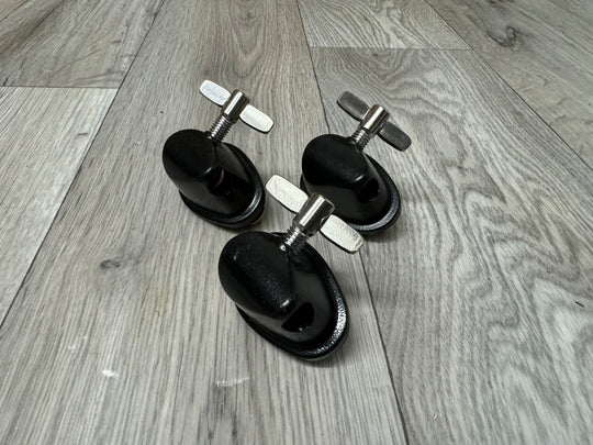 Floor Tom Drum Leg Holders Hardware Mounts x3 #OO14