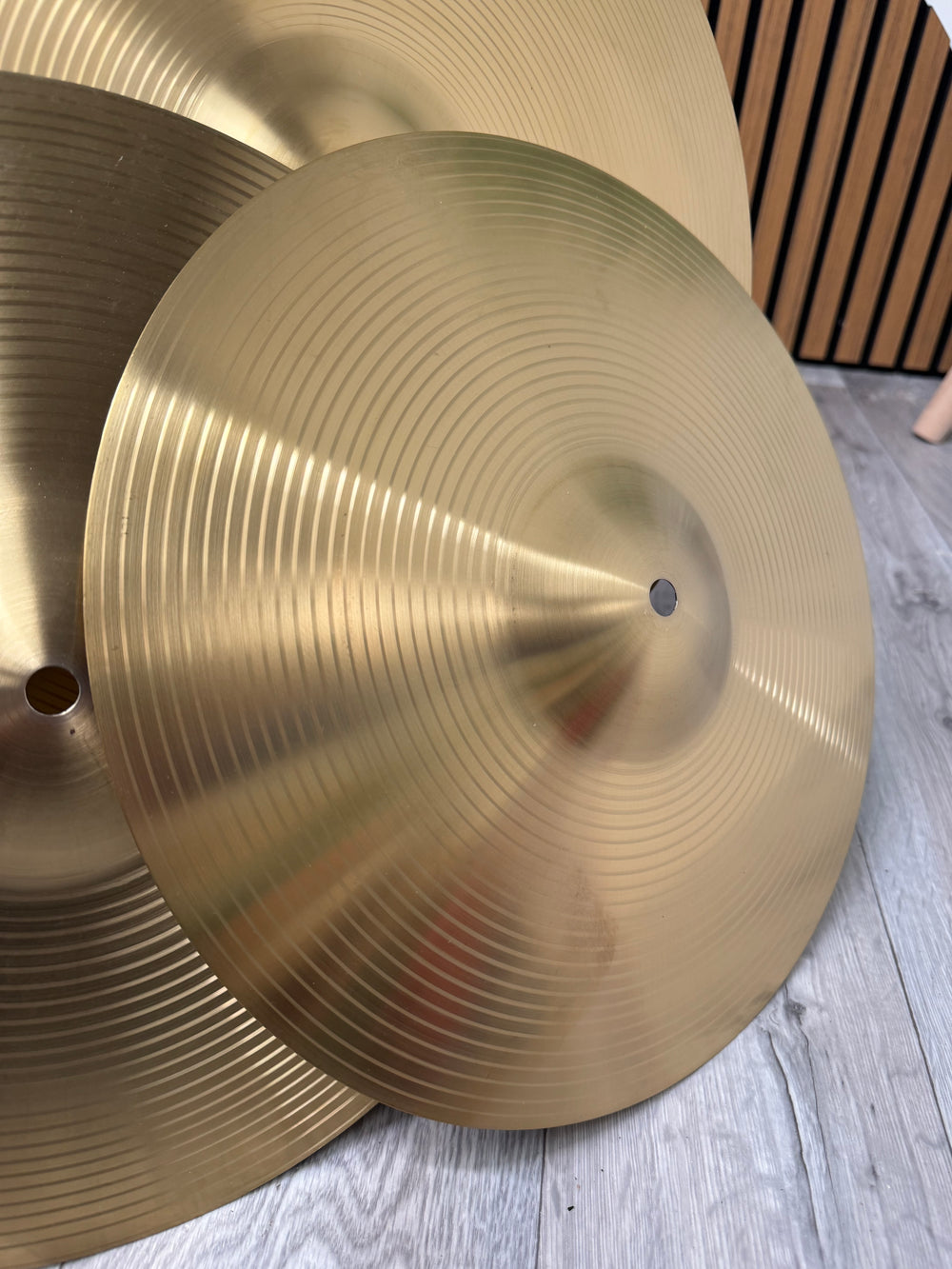 Beginner Cymbal Set / 16" 14" / Drum Accessory #OO15