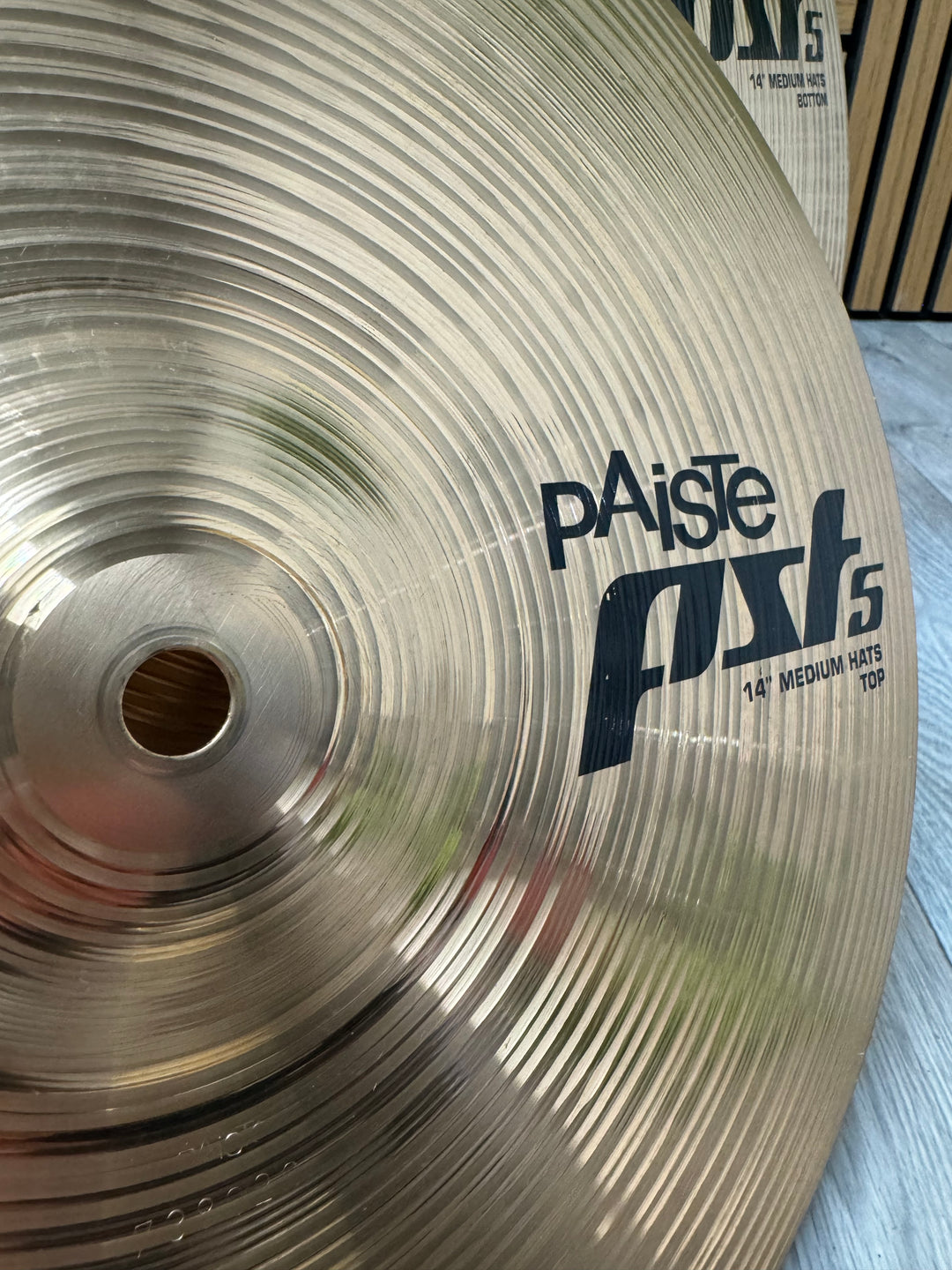 Paiste PST5 Medium Hi Hats 14"/35cm Cymbals (Pair) #VH38