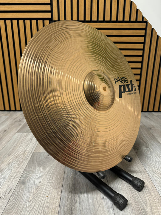 Paiste PST5 Medium Crash 18"/45cm Cymbal / Accessory #VH40/VJ15