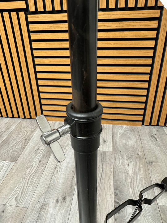 Black Straight Drum Cymbal Stand / Double Braced #OO22