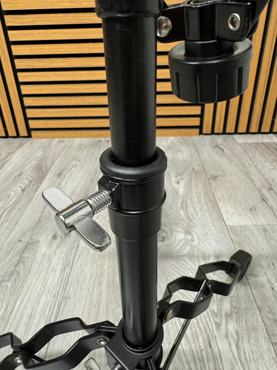 Black Snare Drum Grab Stand / Double Braced Hardware #OO23