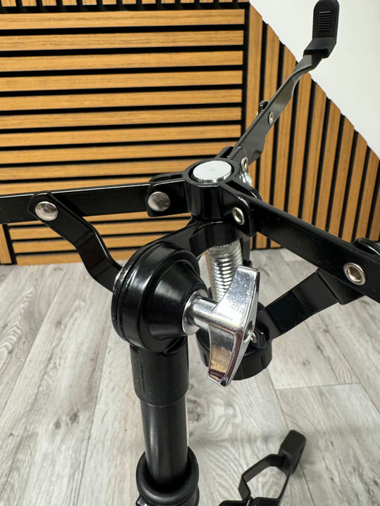 Black Snare Drum Grab Stand / Double Braced Hardware #OO23