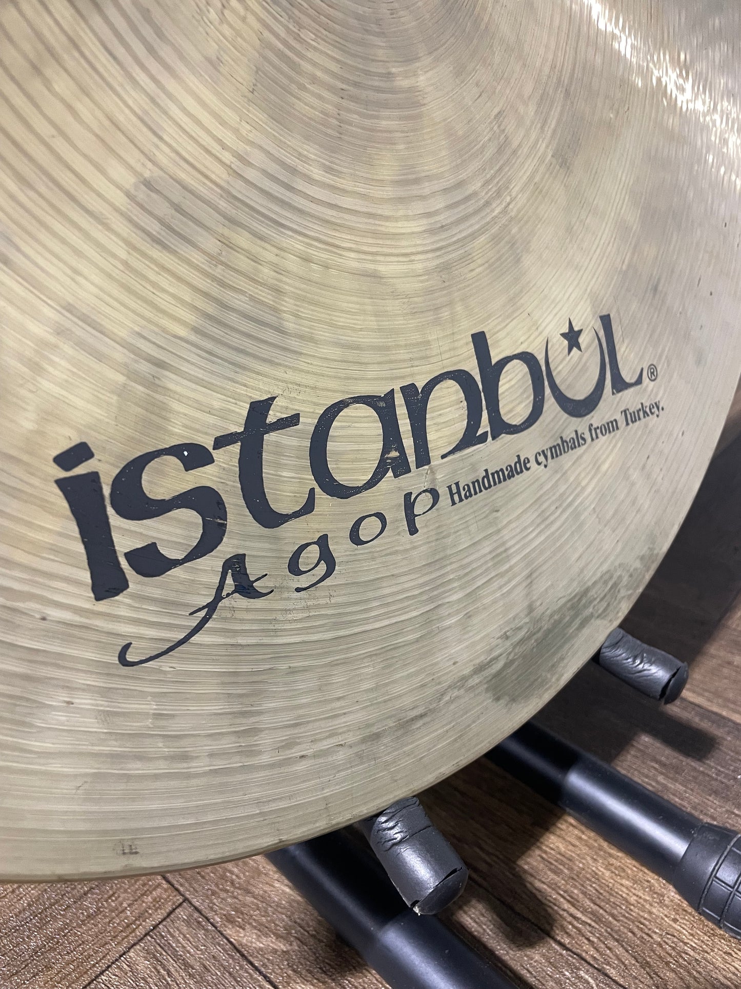 Istanbul Agop Flat Ride Cymbal 22”/55cm Traditional Finish #KX3