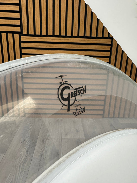 Gretsch by Remo Bass 22" Drum Heads (Pair) / White & Clear #OO30